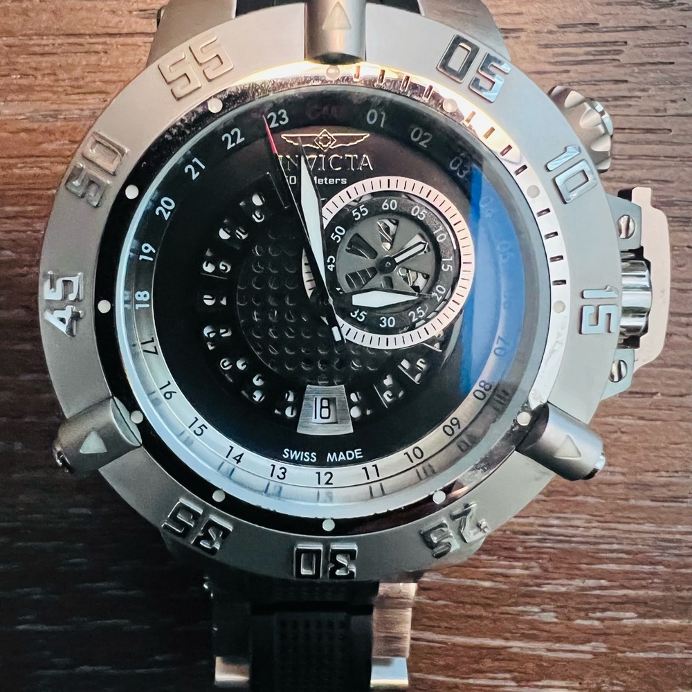 COPY - Invicta Subaqua Noma III GMT Stainless Steel Model 6161